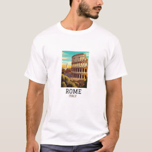 Klassiek Rome Italië Colosseum Historisch T-shirt