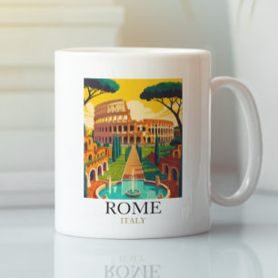 Klassiek Rome Italië Colosseum Reizen Koffiemok