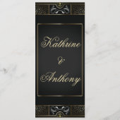  klassiek rondtrekmenu met stijl van Gatsby Menu (Achterkant)