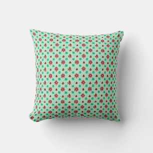 Klassiek Rood en Groen Kussen
