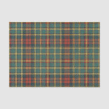 Klassiek rood en groen Schots tartan ruitpatroon
