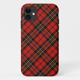 Klassiek rood tartan iPhone SE/5/5S nauwelijks daa 11 Hoesje