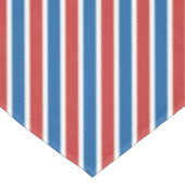 Klassiek rood wit blauw strepen 4th juli tafelklee tafelkleed (Gekanteld)