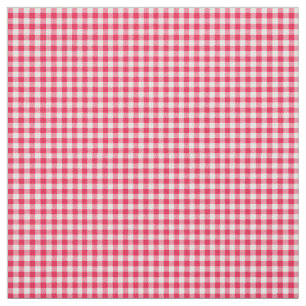 Klassiek rood-wit geruit patroon rustiek stof