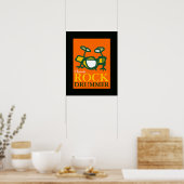 klassiek rotsdrummer poster (Keuken)