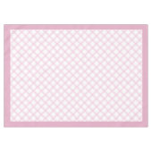 Klassiek roze geplakt tafelkleed voor rustieke cha (Voorkant (Horizontaal))