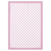 Klassiek roze geplakt tafelkleed voor rustieke cha (Voorkant)