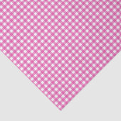 Klassiek roze geruit tissuepapier (Detail)