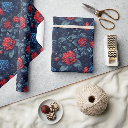 Klassiek Roze Vintage Inpakpapier (Crafts)
