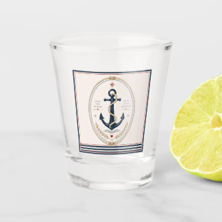 Klassiek Sailorcore maritiem shotglas Shot Glas