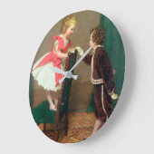  Klassiek schilderen van Victoriaans kinderen Grote Klok (Hoek)