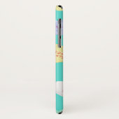 Klassiek Snoep van Valentijnse  Harten op Blauwgro Case-Mate iPhone Case (Achterkant/links)