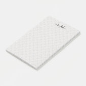 Klassiek Spaans Tegel Monogram Briefpapier Post-it® Notes (Schuin)