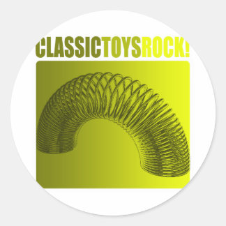Klassiek speelgoed Rocks! Ronde Sticker