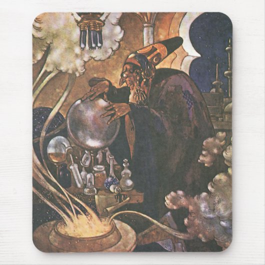 Klassiek sprookje, Aladdin en de toverlamp Muismat (Voorkant)