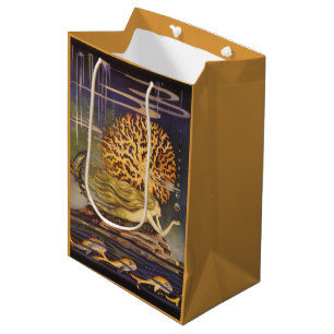 Klassiek sprookje, Kleine Zeemeermin in Oceaan Kor Medium Cadeauzakje
