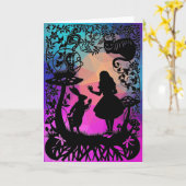 Klassiek sprookje. Lege kaart (Gele Bloem)