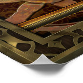 Klassiek Steampunk-Poster Poster (Hoek)