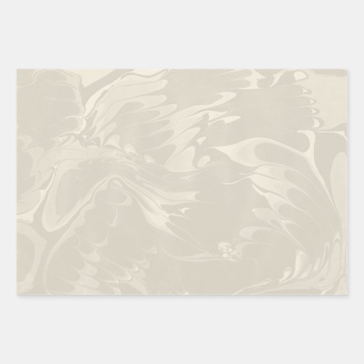 Klassiek Swirl Marble patroon Inpakpapier Vel (Voorkant 3)