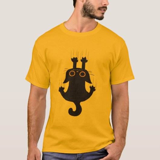 Klassiek T-shirt, cartoon T-shirt (Voorkant)