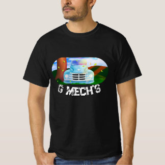 Klassiek T-Shirt Met Landschap GMech Truck
