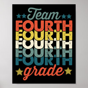 Klassiek Team 4e Vierde Klas Byck Naar School Lera Poster
