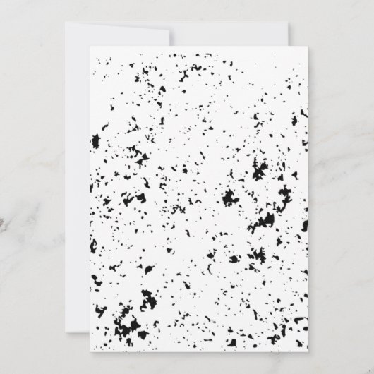 Klassiek thea Pot  Floral Vine Vrijgezellenfeest Kaart (Achterkant)