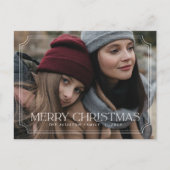 Klassiek tijdloos vrolijk kerstvakantie Briefkaart (Voorkant)