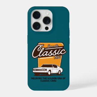Klassiek tijdperk iPhone 15 pro hoesje