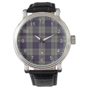 Klassiek Timeless Clan Cunningham Dress Blue Tarta Horloge