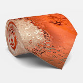 Klassiek tot gekleurd in tinten van intens rood &  stropdas (Opgerold)