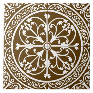 Klassiek Traditioneel Stijlvol Elegant Abstract Br Tegeltje
