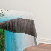 Klassiek tropisch eilandstrand paradijs tafelkleed (Voorbeeld)