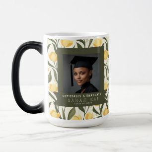Klassiek tulp patroon afstuderen magische mok