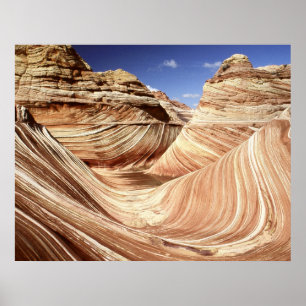 Klassiek Uitzicht van de golf Poster