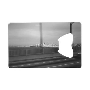 Klassiek USA San Francisco Golden Gate-brug Kredietkaart Flessenopener