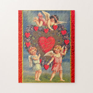 Klassiek Valentijnsdag Vakantie Cadeau Legpuzzel