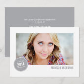 Klassiek van 2014-badge | Uitnodiging tot Afstuder (Voorkant / Achterkant)