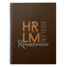 Klassiek verfijnd Harlem Renaissance Spelen Notitieboek