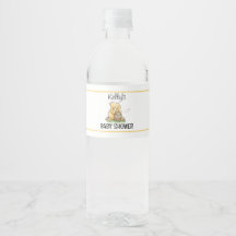 Klassiek verhaal Boek water fles label