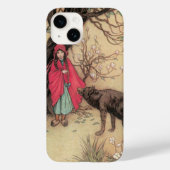 Klassiek verhaal van Roodkapje door Warwick Goble Case-Mate iPhone Case (Achterkant)