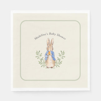 Klassiek Verhaalboek Konijn Salie Ouderwetse Baby  Servet