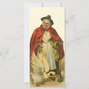 Klassiek Verhaalboek Uitnodiging van Mother Goose