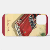 Klassiek Vervoer, Rode Open Auto Strand Case-Mate iPhone Case (Achterkant (horizontaal))