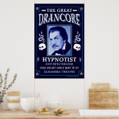 Klassiek  Victoriaans Hypnotist Poster (Keuken)