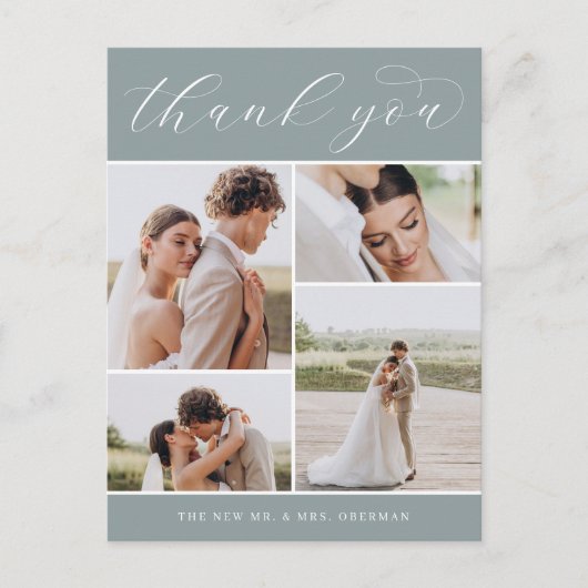 Klassiek vier | Multifoto Weddenschap Hartelijk da Briefkaart (Voorkant)