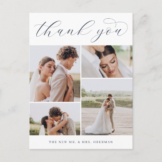 Klassiek vier | Multifoto Weddenschap Hartelijk da Briefkaart (Voorkant)