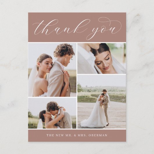 Klassiek vier | Multifoto Weddenschap Hartelijk da Briefkaart (Voorkant)