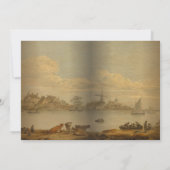 Klassiek vintage boek  kaart (Achterkant)