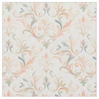 Klassiek Vintage Pastel Ornament Damast MH26 Stof